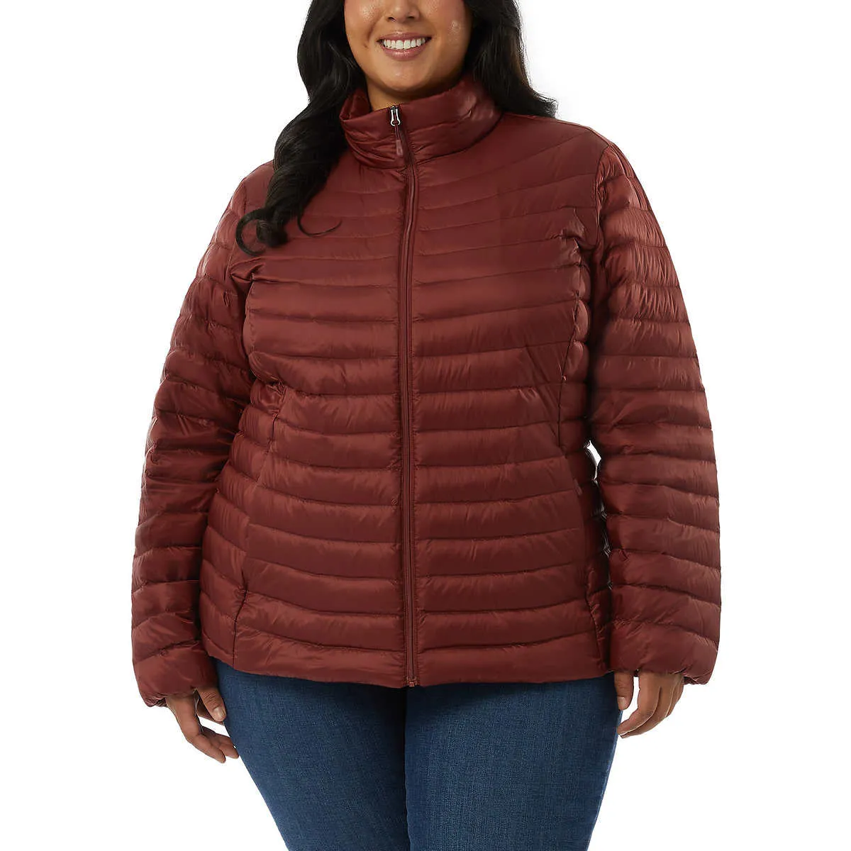 32 Degrees Women's Plus Down Filled Lightweight Jacket