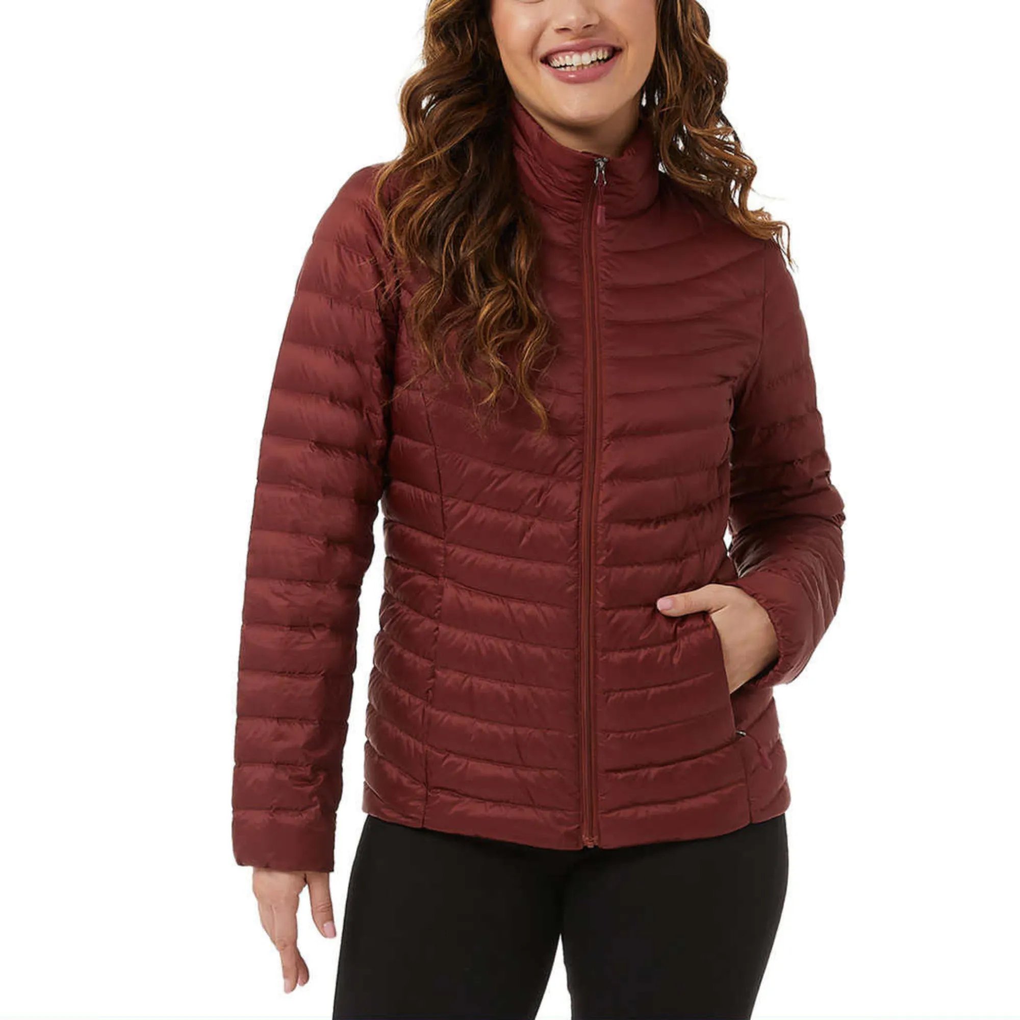 32 Degrees Women's Plus Down Filled Lightweight Jacket