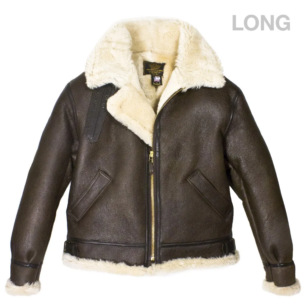 B-3 Sheepskin Jacket (Long) Z2102ML