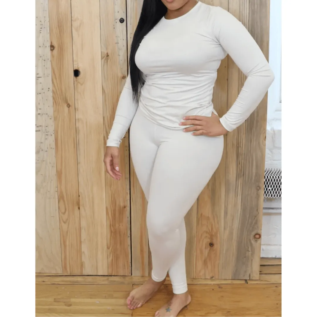 Butter Soft Crew/V-Neck Legging Set (6 Colors) CURVY **2ND RESTOCK**