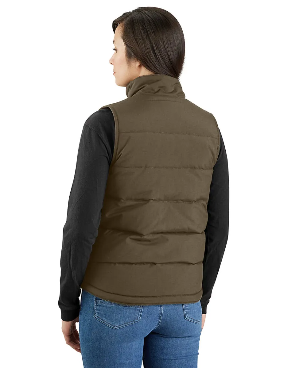 Carhartt Women's Sherpa Quilted Vest - Tarmac