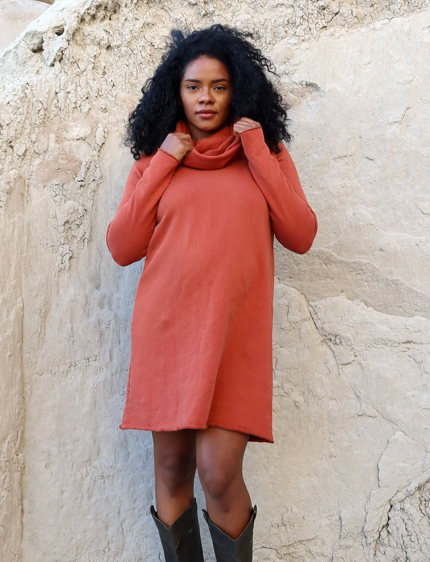 Chunky Cowl Ojai Tunic