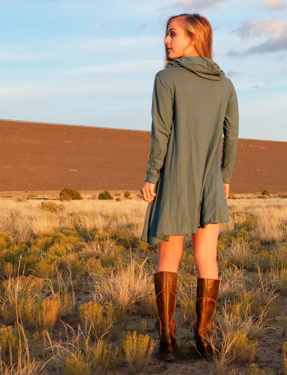 Chunky Cowl Wanderer Tunic