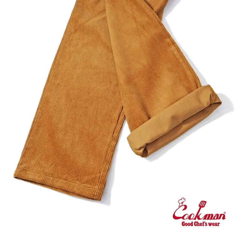 Cookman Chef Pants Semiwide- Corduroy : Brown