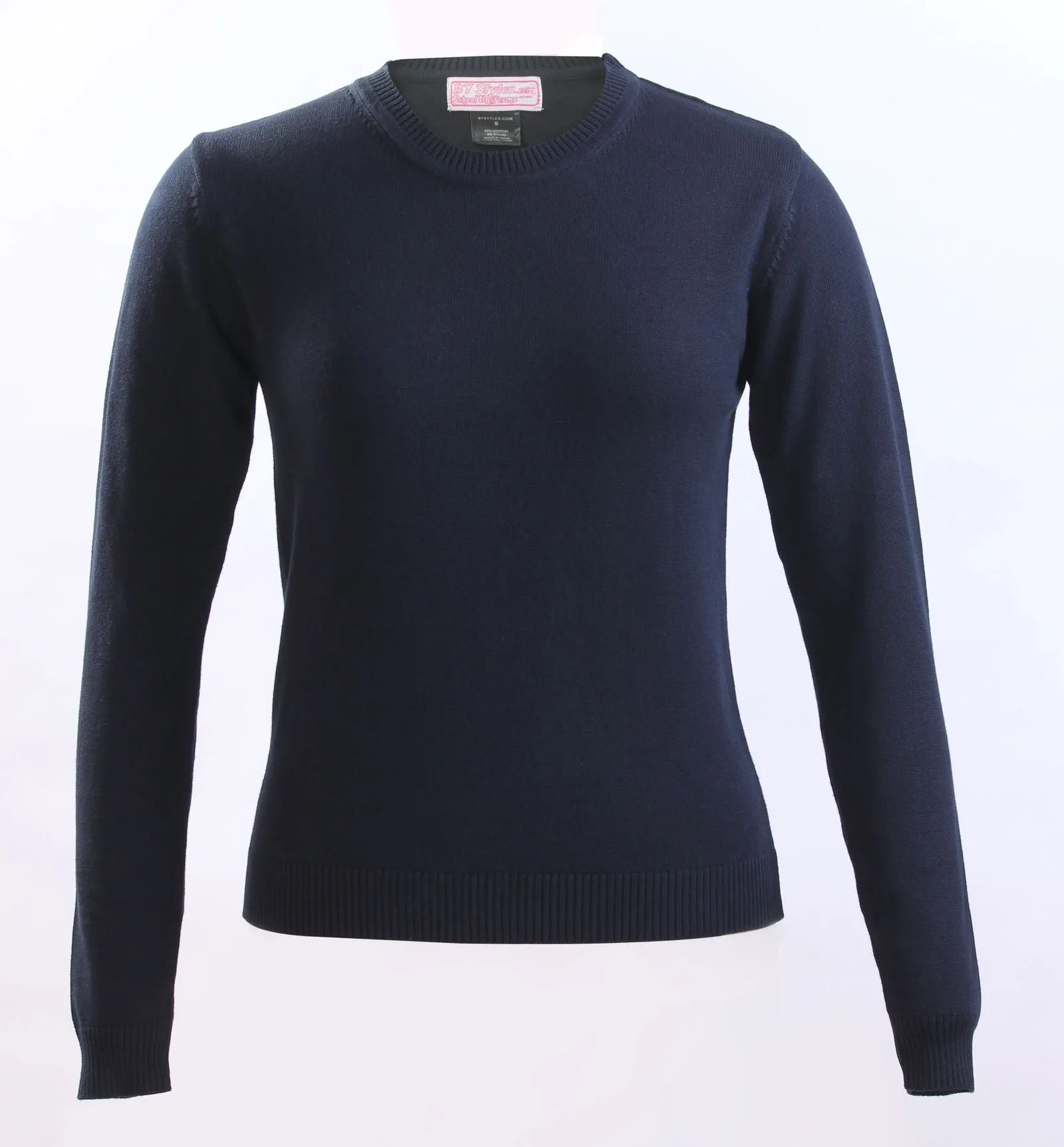 Elementary Navy Knit Crew neck sweater