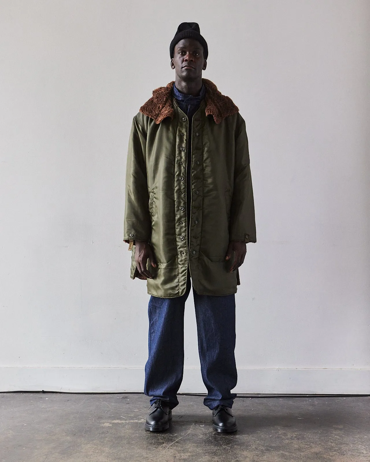 Engineered Garments Liner Jacket, Olive Drab