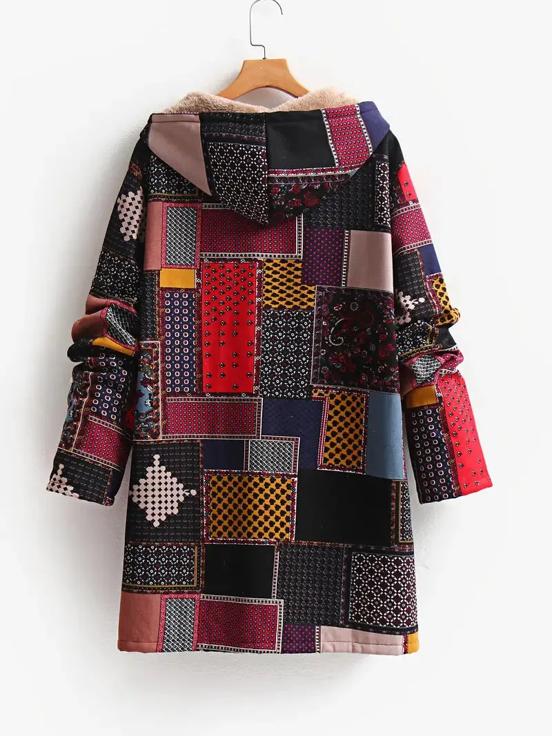 Heidi - Fleece Boho Coat