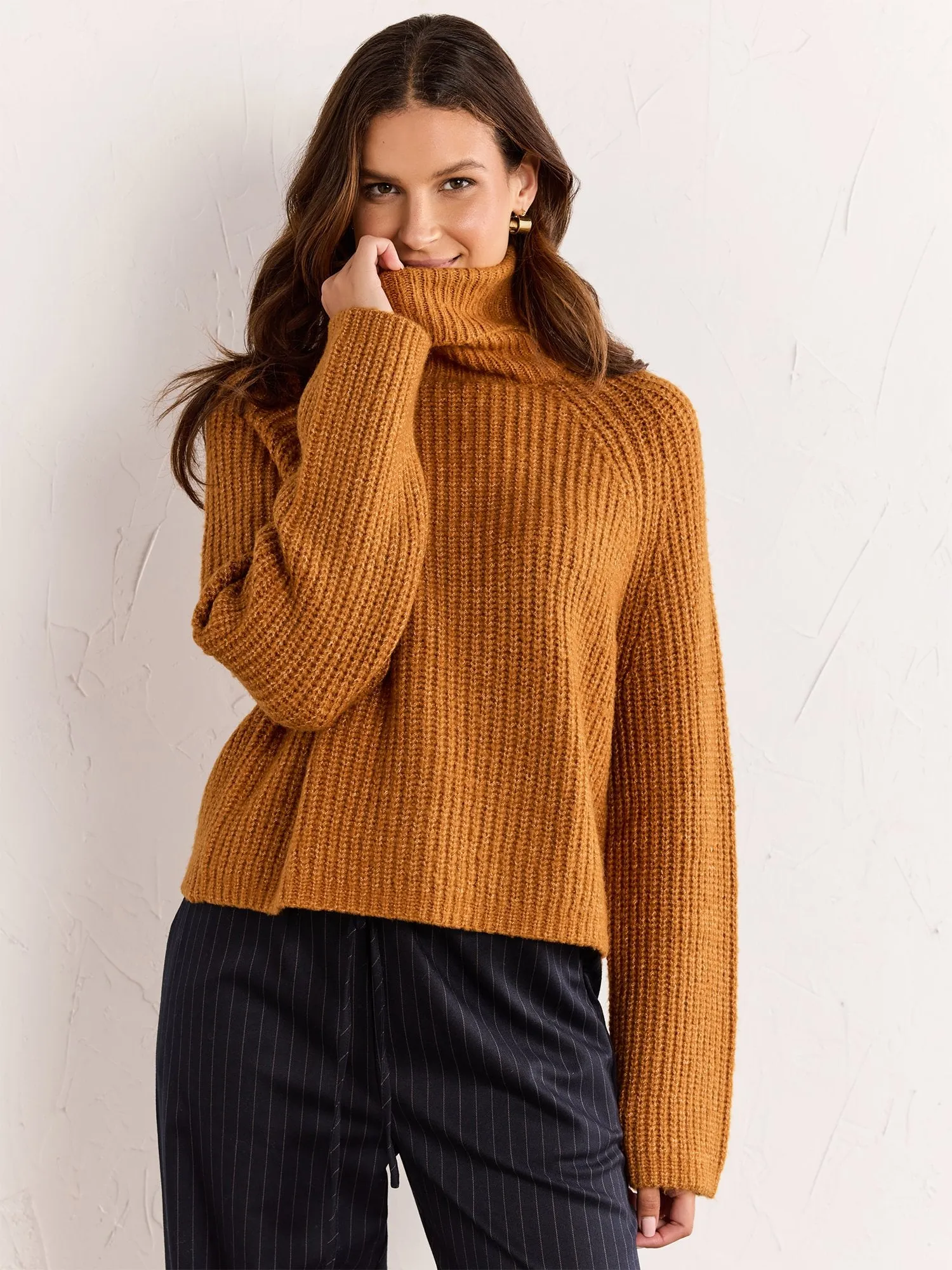 Hyfve Long-Sleeve Chunky Ribbed Knit Pullover - Brands We Love