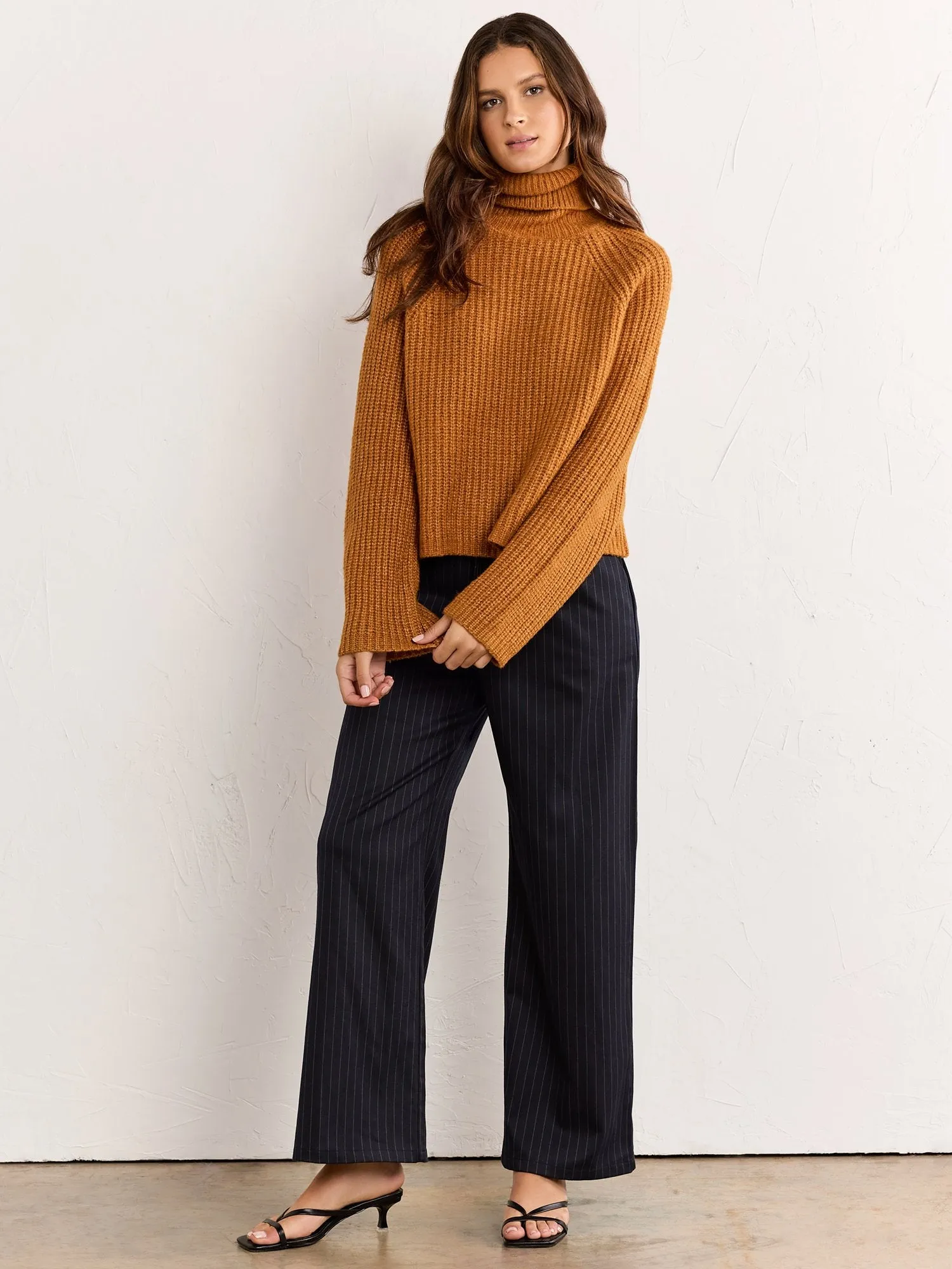 Hyfve Long-Sleeve Chunky Ribbed Knit Pullover - Brands We Love