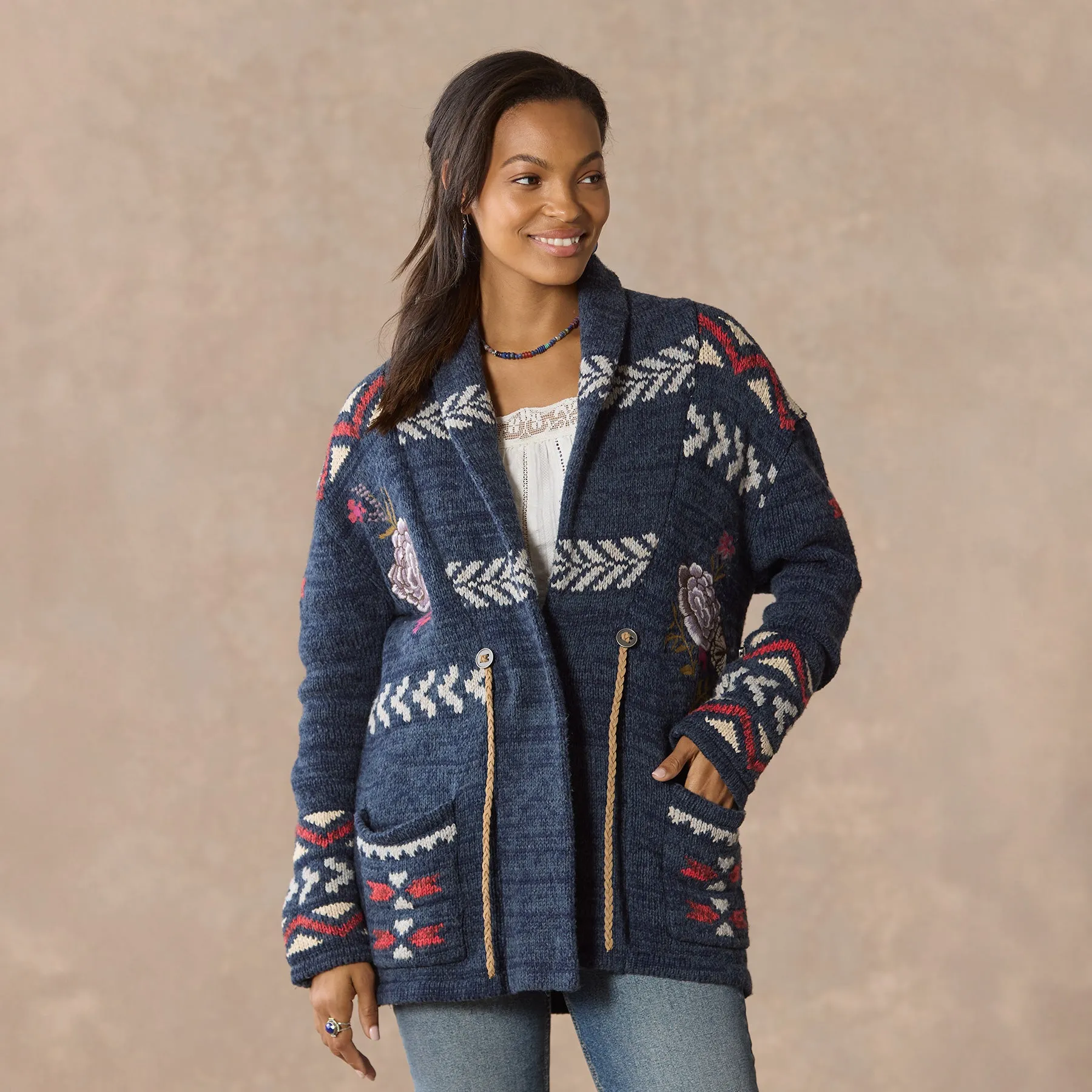 Katia Heritage Cardigan, Petite