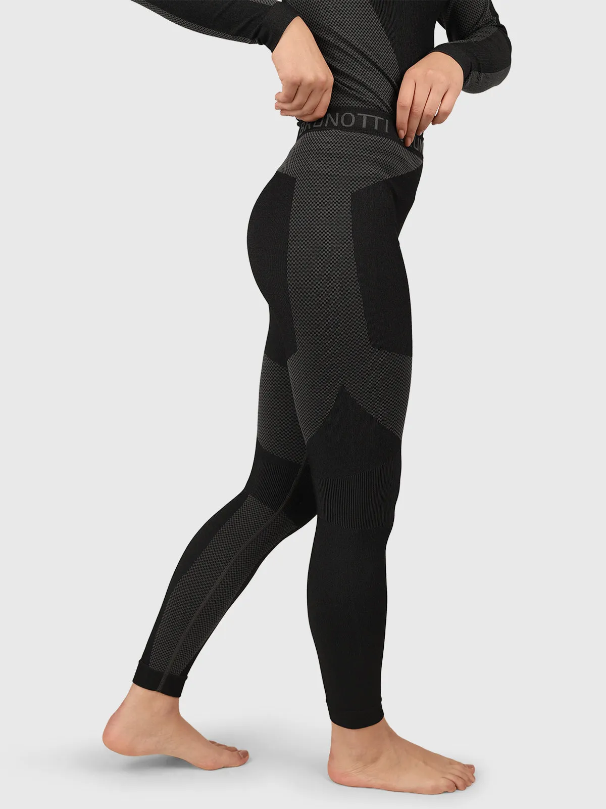 Leogang Women Thermal Pants | Black