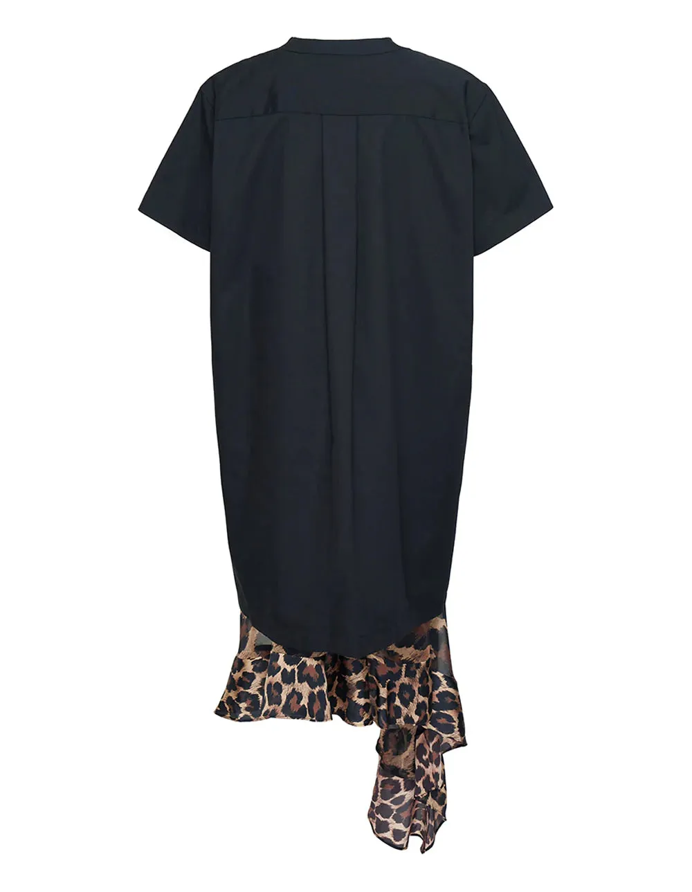 Leopard Print Asymmetrical Dress