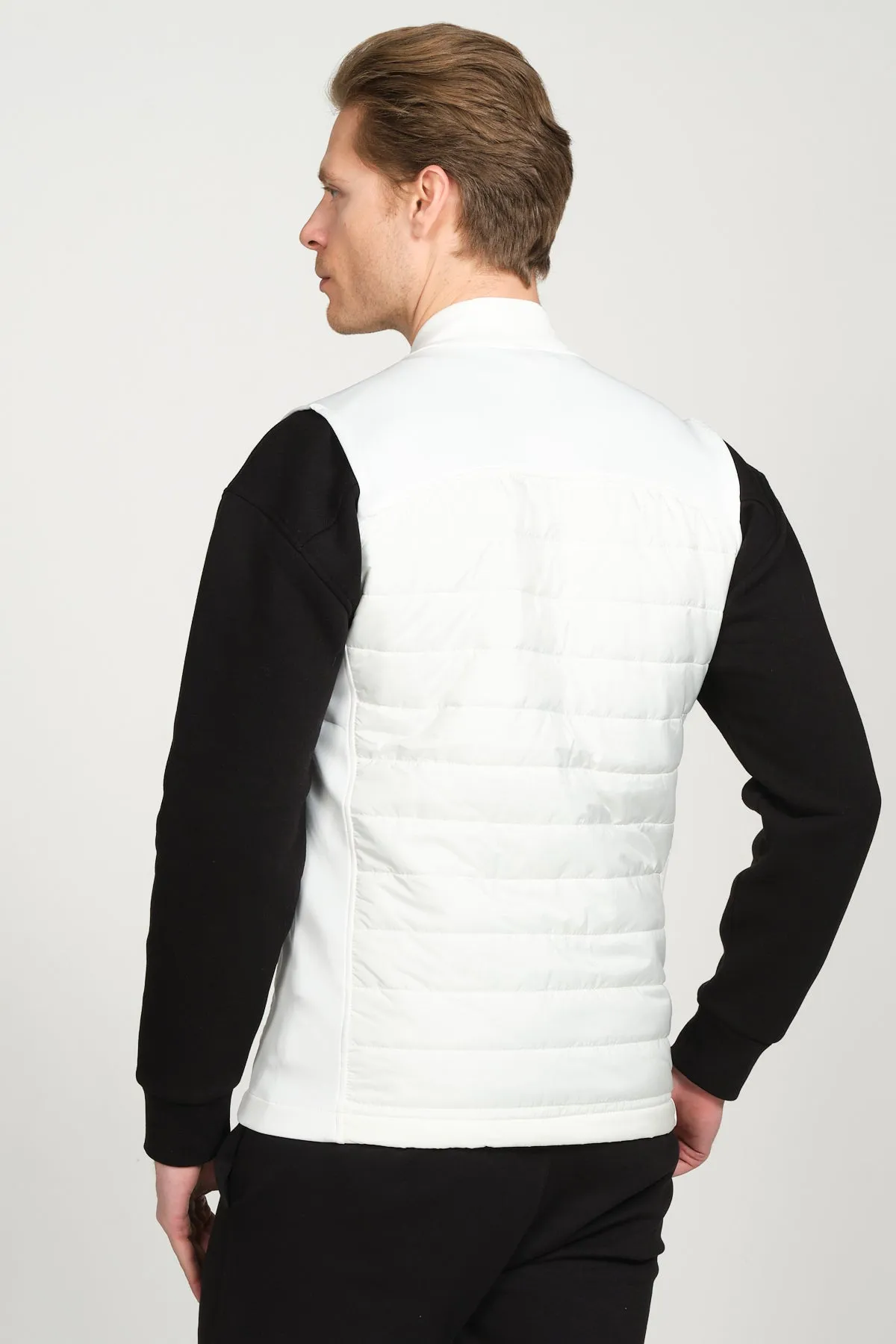 Lightweight Puffer Vest - Off White