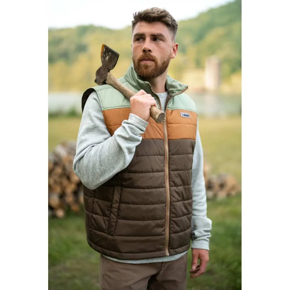 Local Boy Outfitters Men's Tri-Color Puffer Vest