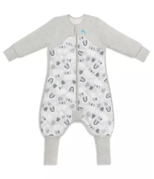 Love To Dream Organic Sleep Suit with Australian Merino Wool 2.5 TOG - Grey Clouds