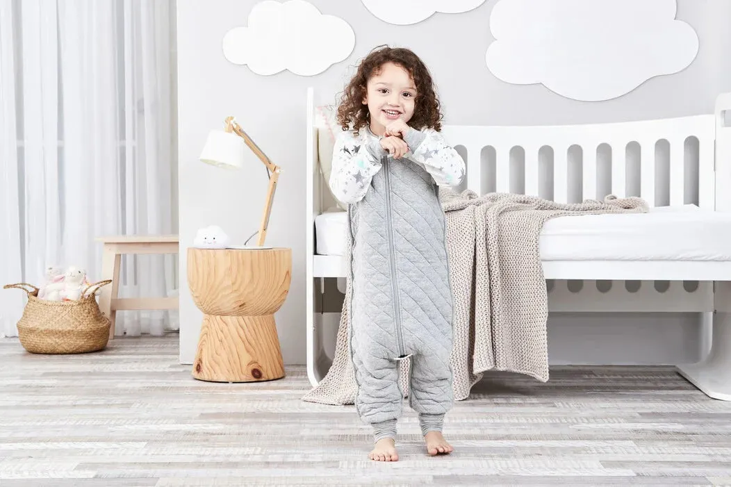 Love To Dream Quilted Cotton/Polyester Filling Sleep Suit 2.5 TOG - White