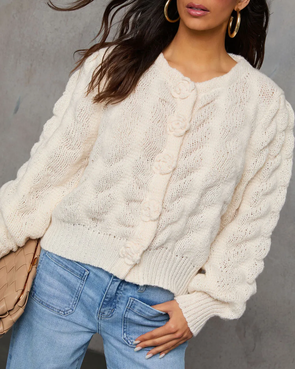 Moon Sky Chunky Knit Cardigan