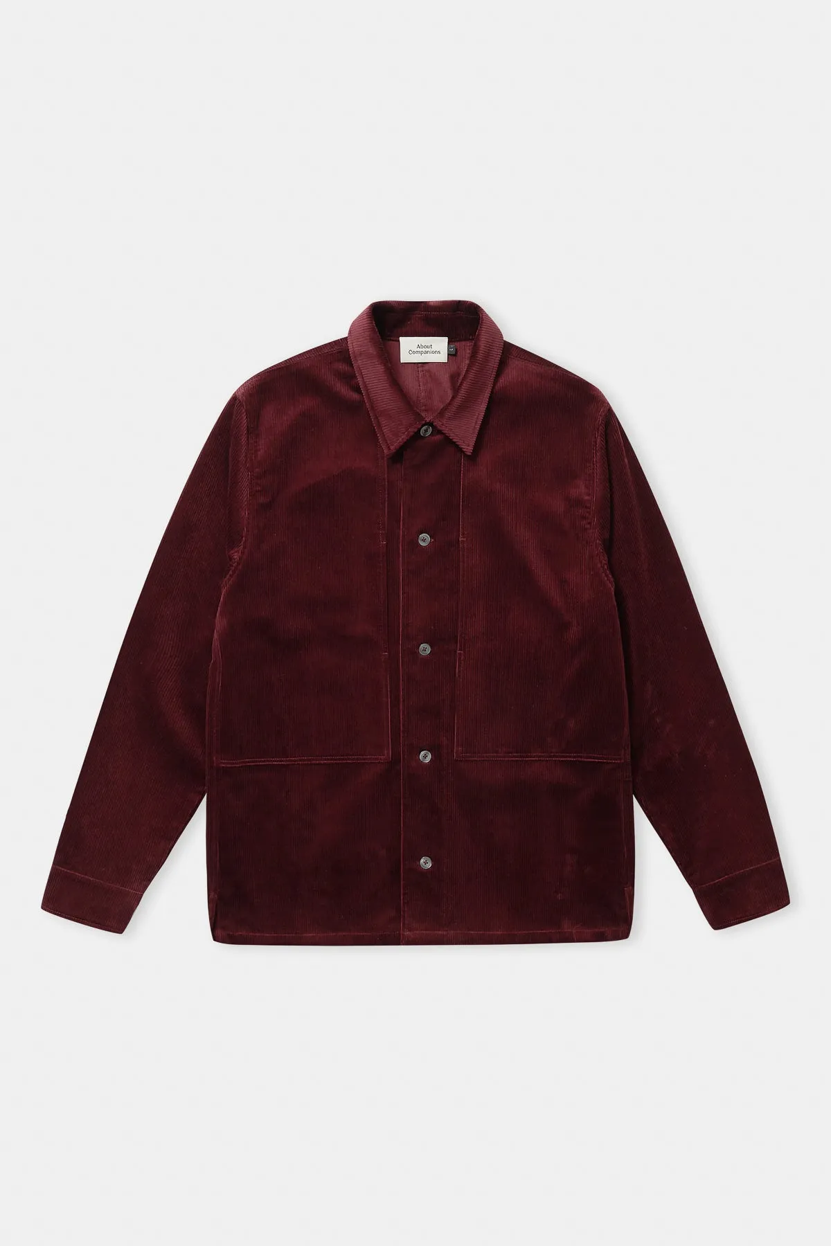 OWE overshirt eco corduroy wine