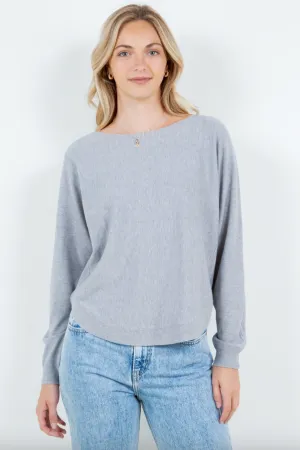 remi boat neck sweater