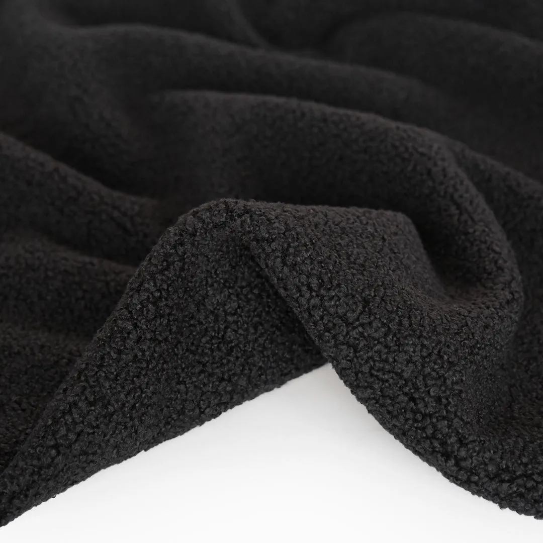 Remnant - 50cm - Teddy Fleece - Black