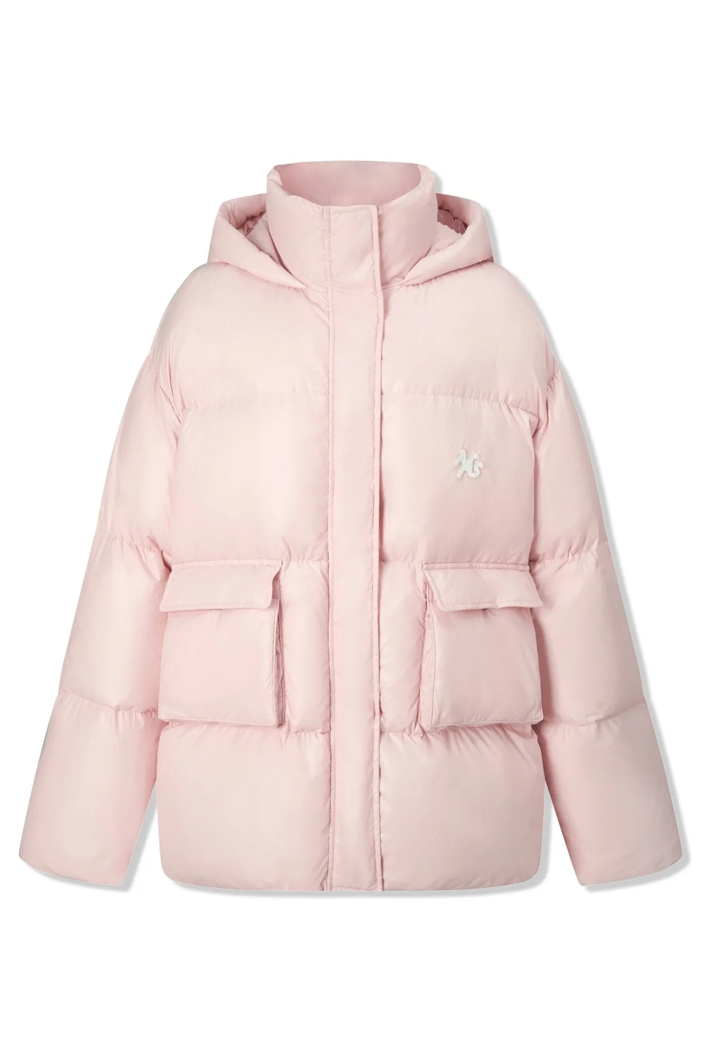 Space Down Jacket In Pink