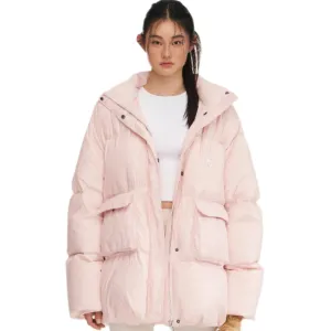 Space Down Jacket In Pink