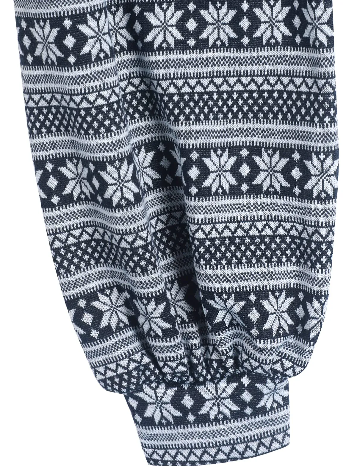 Tribal Pattern Knit Sweater