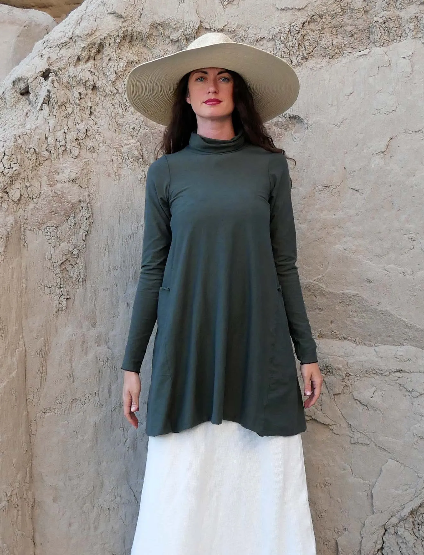 Turtleneck Perfect Pockets Wanderer Tunic