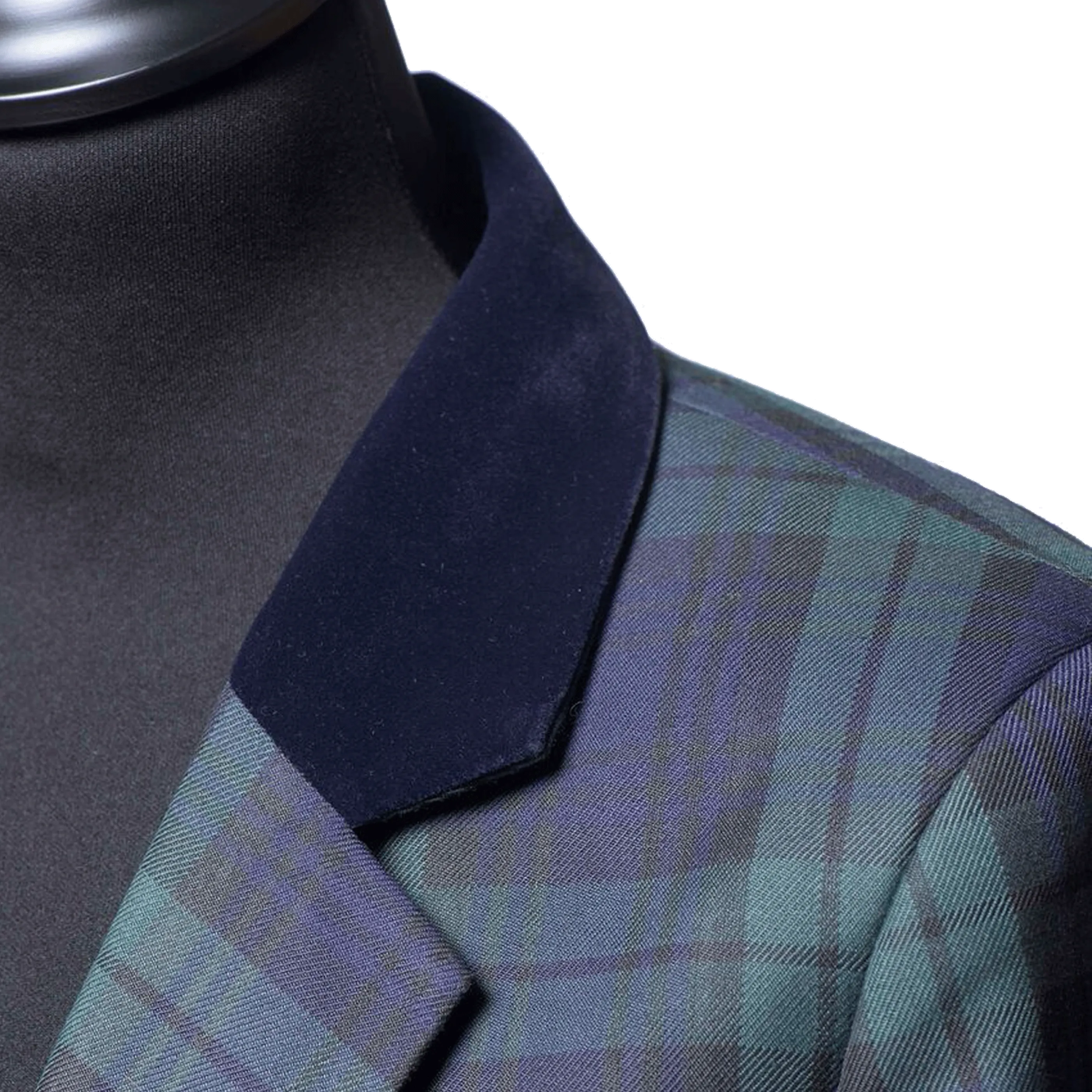 Womens Tartan Blazer - Black Watch